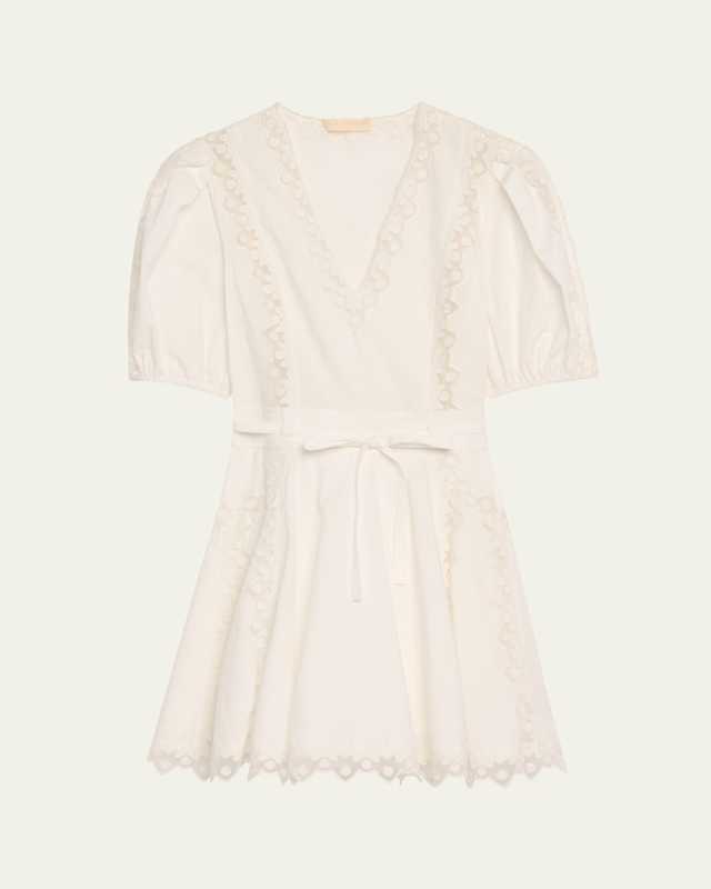 Camila Short-Sleeve Mini Dress